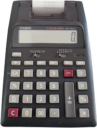 casio HR-100LC (BK)